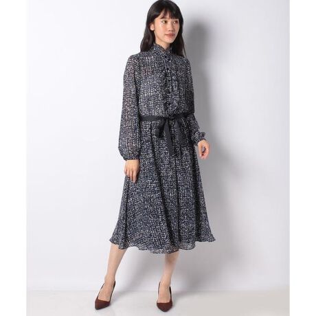 フリルシフォンワンピース レリアン Leilian ファッション通販 マルイウェブチャネル Ca000 562 61 01