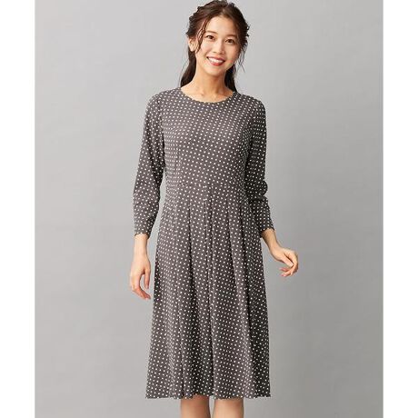 ドット柄ワンピース レリアン Leilian ファッション通販 マルイウェブチャネル Ca000 563 58 01