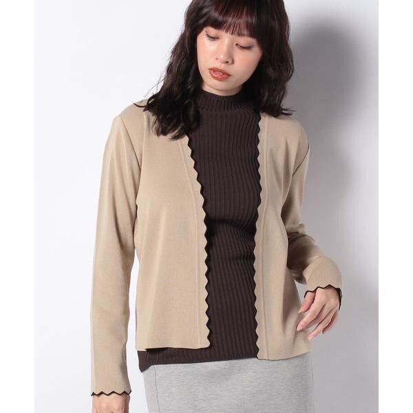 【美品】レリアン カシミア100％ パールボタン付きカーディガン カシミヤケーブル編みカーディガン|レリアン | レリアン公式オンライン