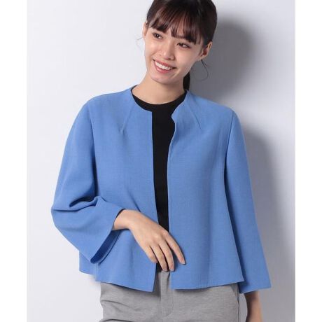 ノーカラーショートジャケット レリアン Leilian ファッション通販 マルイウェブチャネル Ca000 614 71 01 ノーカラーショートジャケット レリアン Leilian ファッション通販 マルイウェブチャネル Ca000 614 71 01