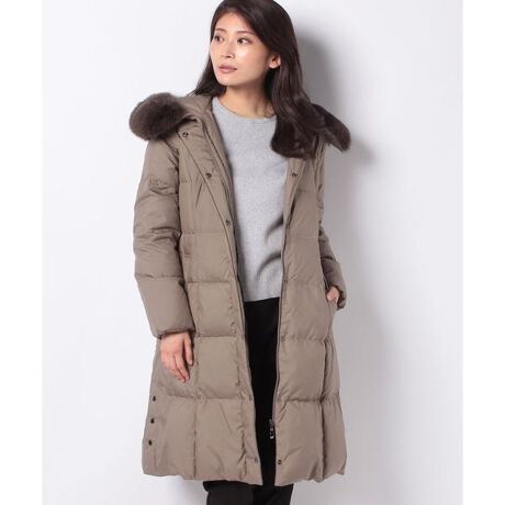特別提供品】フォックスファー付きダウンコート | レリアン(Leilian 
