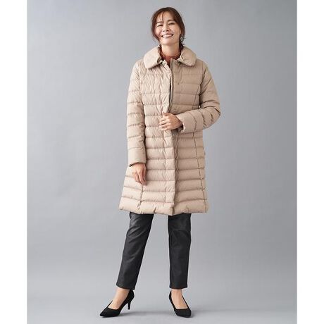 Aラインロング丈ダウンコート レリアン Leilian ファッション通販 マルイウェブチャネル