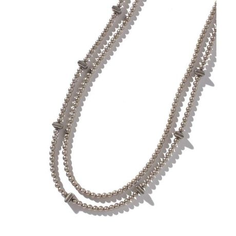 メタルビーズネックレス レリアン Leilian ファッション通販 マルイウェブチャネル Ca001 145 62 01 メタルビーズネックレス レリアン Leilian ファッション通販 マルイウェブチャネル Ca001 145 62 01