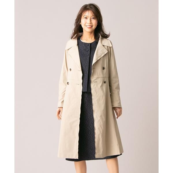 Select Shop ライトロングトレンチコート アイボリー/M｜結婚式