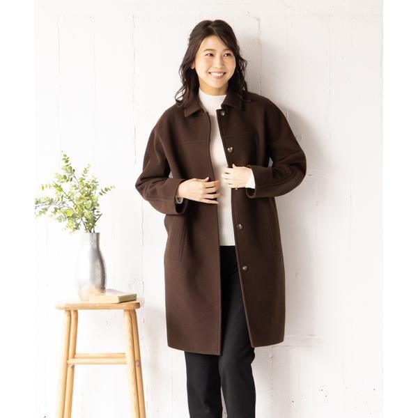 ビッグショールカラーコート | Leilian (Women)/レリアン | 三越