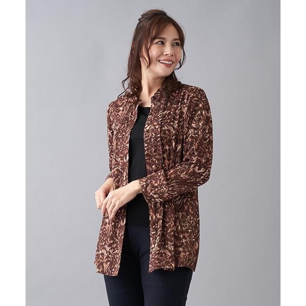 レリアン　花柄　総刺繍　リネン　麻　シャツ　ワンピース レリアン 花柄 総刺繍 リネン 麻 シャツ ワンピース