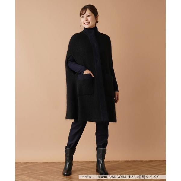 ニットマント【Leilian by Eriko Nakamura】 | レリアン(Leilian