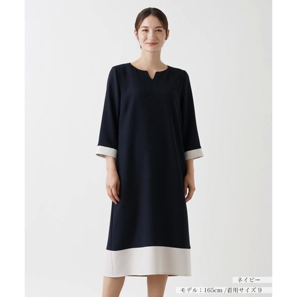 洗えるワンピース【Leilian WHITE LABEL】 | レリアン(Leilian