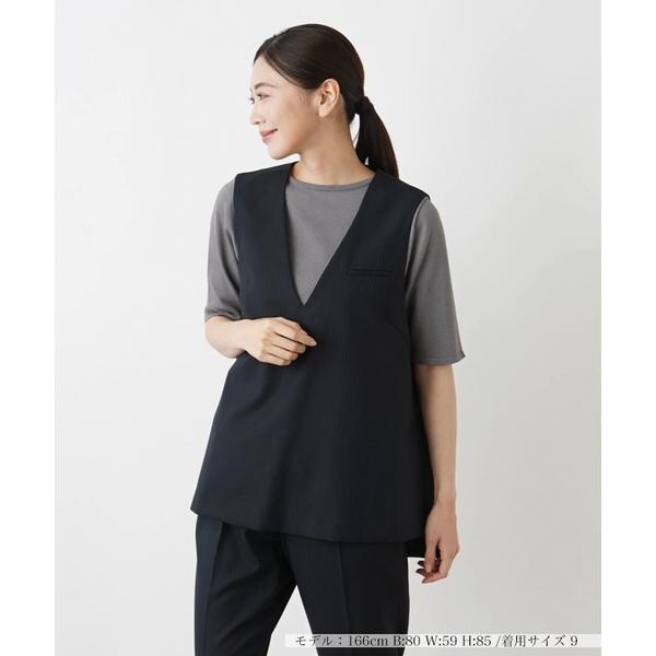 レリアン Leilian ベロアカットソー【THE NEW】 （ピンク） Leilian レリアン 切替 カットソー size13/ピンク
