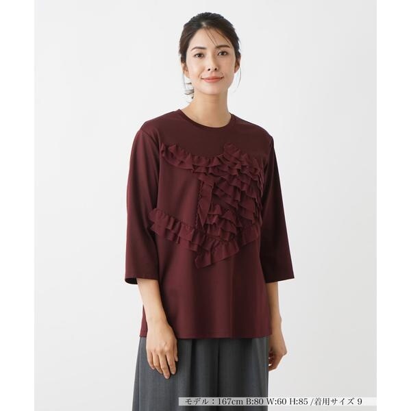 カットソー【THE NEW】【Leilian WHITE LABEL】 | レリアン(Leilian