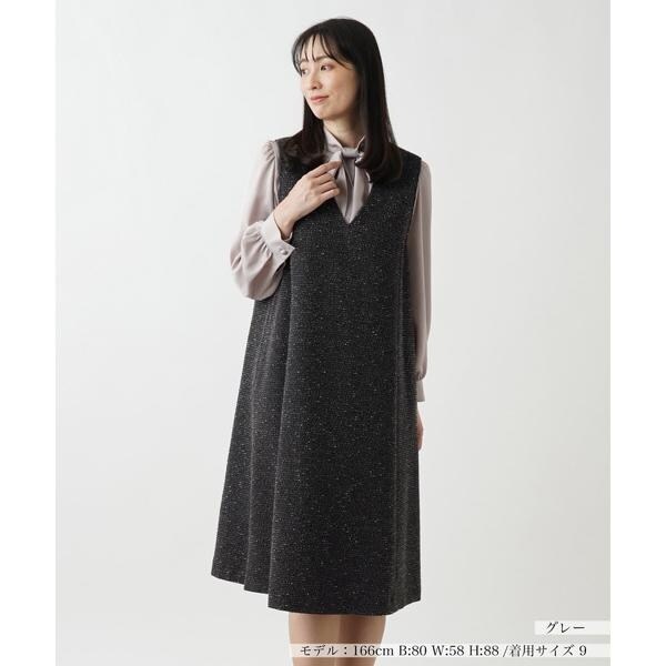 ジャンパースカート【Leilian WHITE LABEL】 | レリアン(Leilian ジャンパースカート【Leilian WHITE LABEL】 | レリアン(Leilian