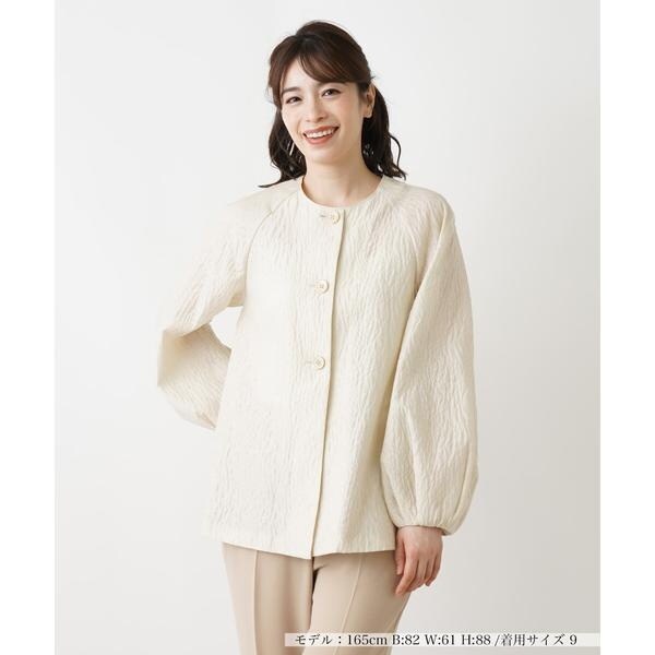 大きいサイズ iCB 25SS シンセティックミラノリブ ニットジャケット 5L 洗える】シンセティックミラノリブ ニットジャケット / ICB