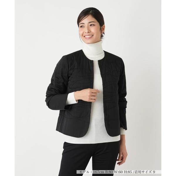 新品未使用　タグ付　Leilian レリアン　フェイクファー切り替えベスト フェイクファー切替ベスト | Leilian (Women)/レリアン | 三越