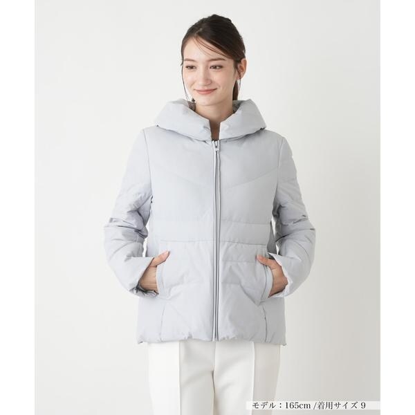 ショールカラーダウンコート【Leilian WHITE LABEL】 | レリアン