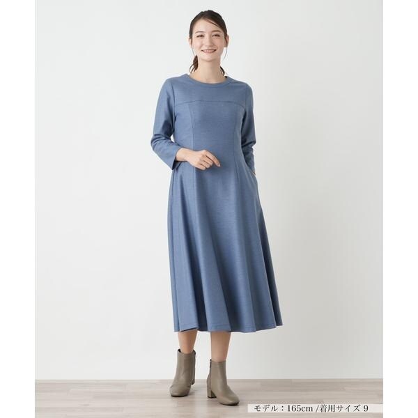 Leilian WHITE LABEL 鞄柄 ワンピース チュニック 9 Leilian WHITE LABEL 鞄柄 ワンピース チュニック 9 カット