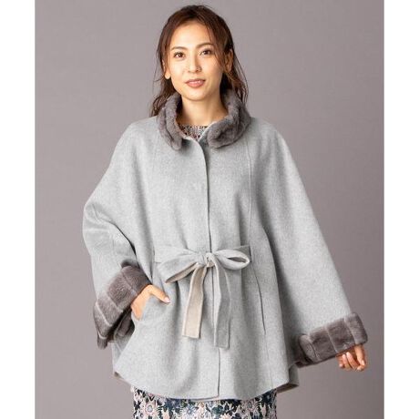 カシミヤポンチョコート | レリアン プラスハウス(Leilian PLUS HOUSE  