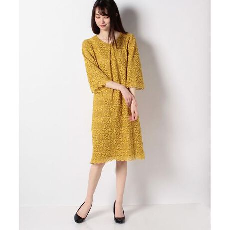 スカラップレースワンピース レリアン プラスハウス Leilian Plus House ファッション通販 マルイウェブチャネル