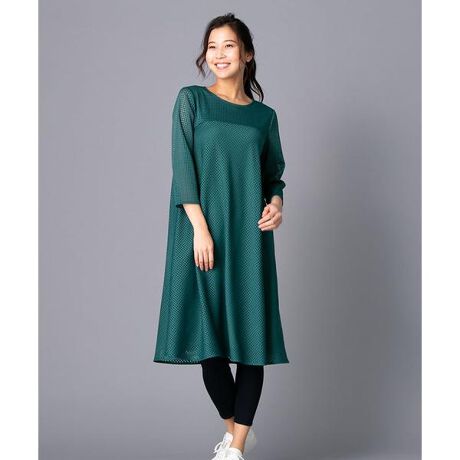 メッシュワンピース レリアン プラスハウス Leilian Plus House ファッション通販 マルイウェブチャネル Cb002 626 59 01