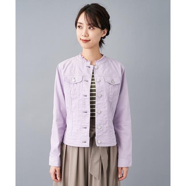 レリアンデニム調ジャケット　日本製 デニム調ジャケット|レリアン | レリアン公式オンラインストア
