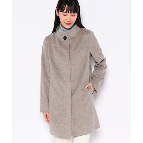 スタンドネックカシミヤコート【LORO PIANA】 | レリアン プラスハウス 