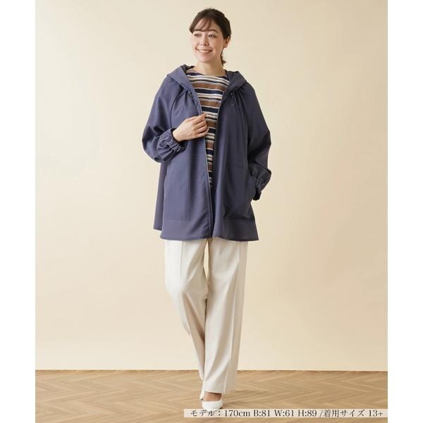 店頭人気】フード付きジップジャケット | レリアン プラスハウス