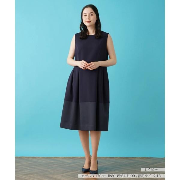 美品 LEILIAN レリアン プラスハウス メッシュワンピース 13+ 7