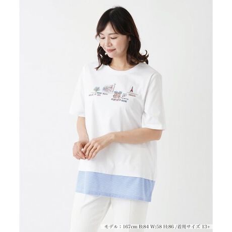 Tシャツ【Leilian WHITE LABEL】 | レリアン プラスハウス(Leilian  