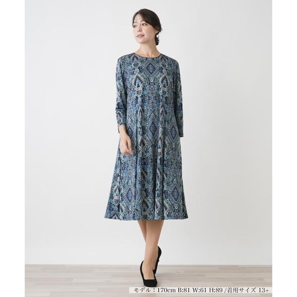 ※お値下げしました※　レリアンプラスハウス13+　洗えるチュニックブラウス チュニックブラウス【プラス企画】|レリアン プラスハウス