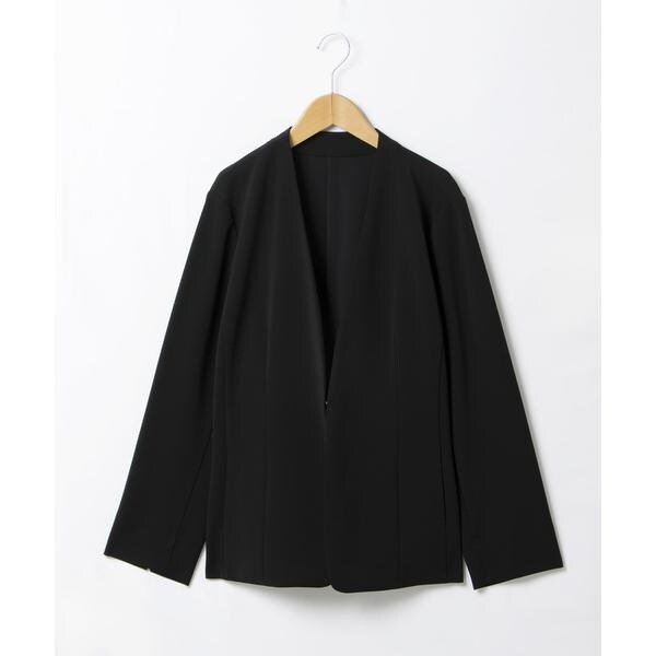 ノーカラージャケット【19＋】 | レリアン プラスハウス(Leilian PLUS
