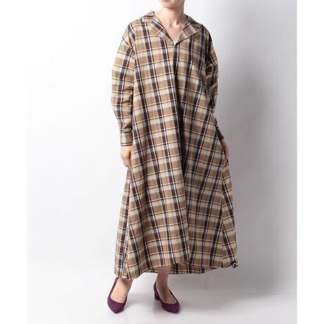 チェックオープンカラーワンピース アンレクレ En Recre ファッション通販 マルイウェブチャネル チェックオープンカラーワンピース アンレクレ En Recre ファッション通販 マルイウェブチャネル