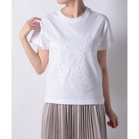 SEE BY CHLOE】カットワークレースTシャツ | アンレクレ(en recre  