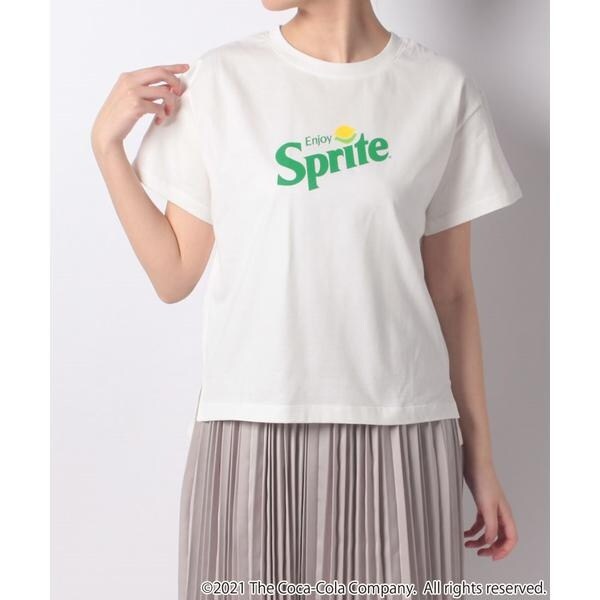 【Mylanka】SpriteロゴプリントＴシャツ