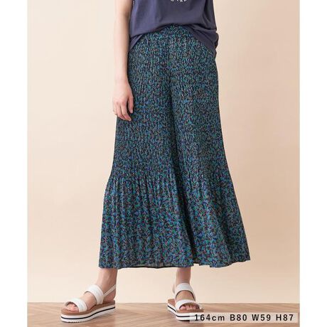 MONiLE】消しプリーツワイドパンツ | アンレクレ(en recre) | マルイ  