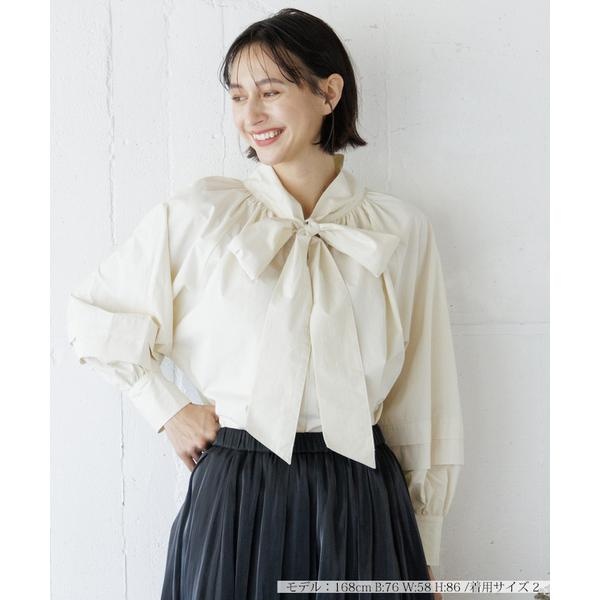 年末セール中 新品 ボリュームタイブラウス【NEMIKA】 www.urbanbug.net