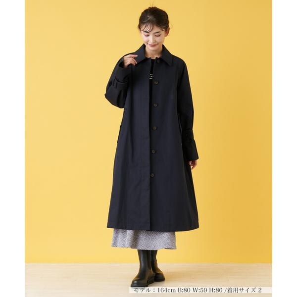 【BRAHMIN】ステンカラートレンチコート BRAHMIN】ステンカラートレンチコート | アンレクレ(en recre