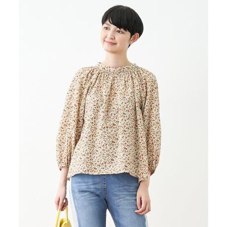 小花柄ブラウス キャラ オ クルス Cara O Cruz ファッション通販 マルイウェブチャネル