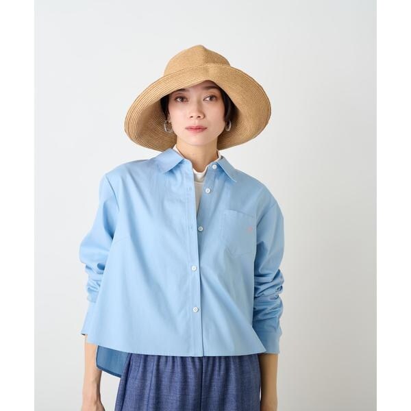 CARA O CRUZ-レリアン-》新品 薄手 リネン チュニックシャツ 9 CARA O CRUZ-レリアン-》新品 薄手 リネン チュニックシャツ 9