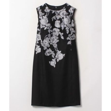 フラワー刺繍ワンピース | ランバン コレクション(LANVIN 