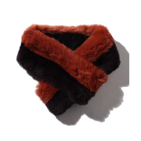 バイカラーファーマフラー | ランバン コレクション(LANVIN COLLECTION  