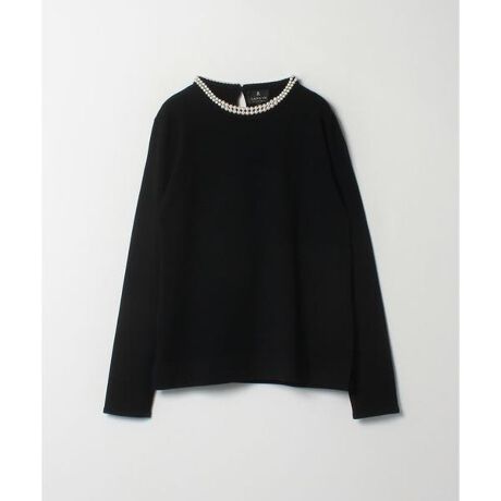 パールネックニットプルオーバー | ランバン コレクション(LANVIN 