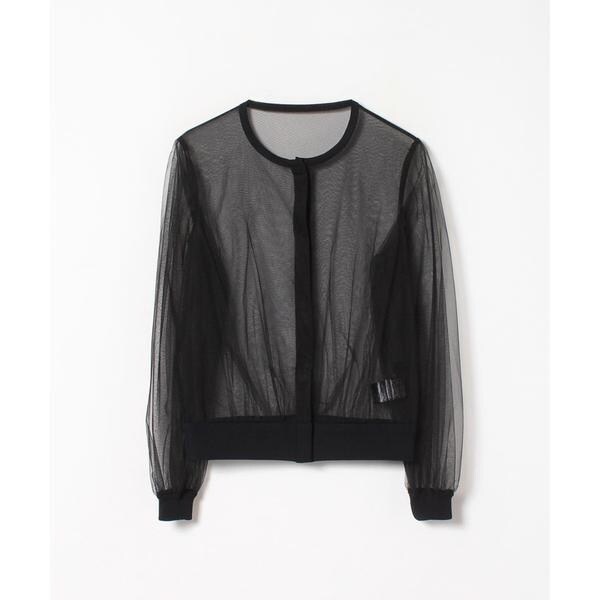 LANVIN - ランバンコレクション チュールとスパンコール装飾付き