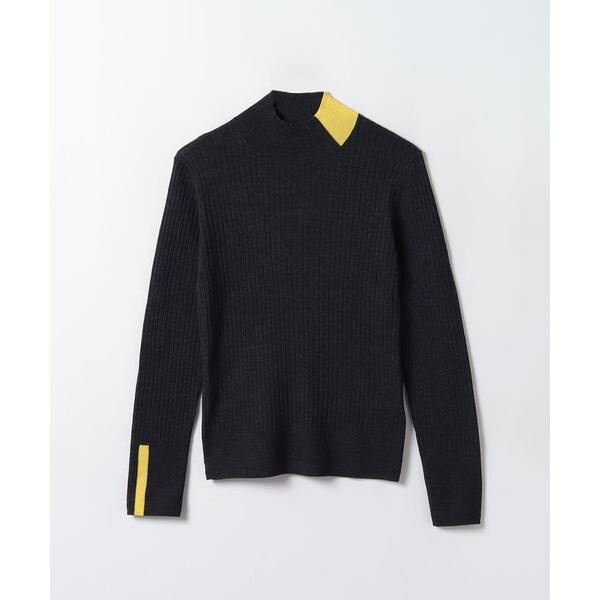 配色ポイントリブニット | ランバン コレクション(LANVIN