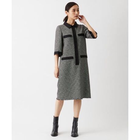 ツィードワンピース | ランバン コレクション(LANVIN COLLECTION 
