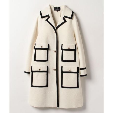 パイピングウールコート | ランバン コレクション(LANVIN COLLECTION 