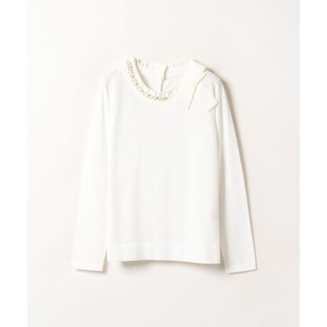 パールビーズ長袖ニットプルオーバー | ランバン コレクション(LANVIN 