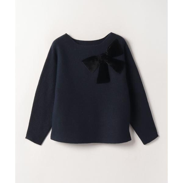 LANVIN COLLECTION コットン配色セーター