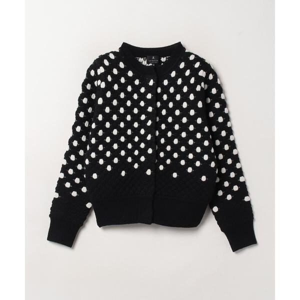 LANVIN COLLECTIONランバンコレクションパールニットプルオーバー LANVIN COLLECTIONランバンコレクションパールニットプルオーバー