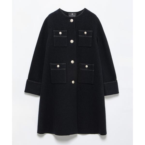 ランバンコレクション☆LANVIN COLLECTION☆ウール コート