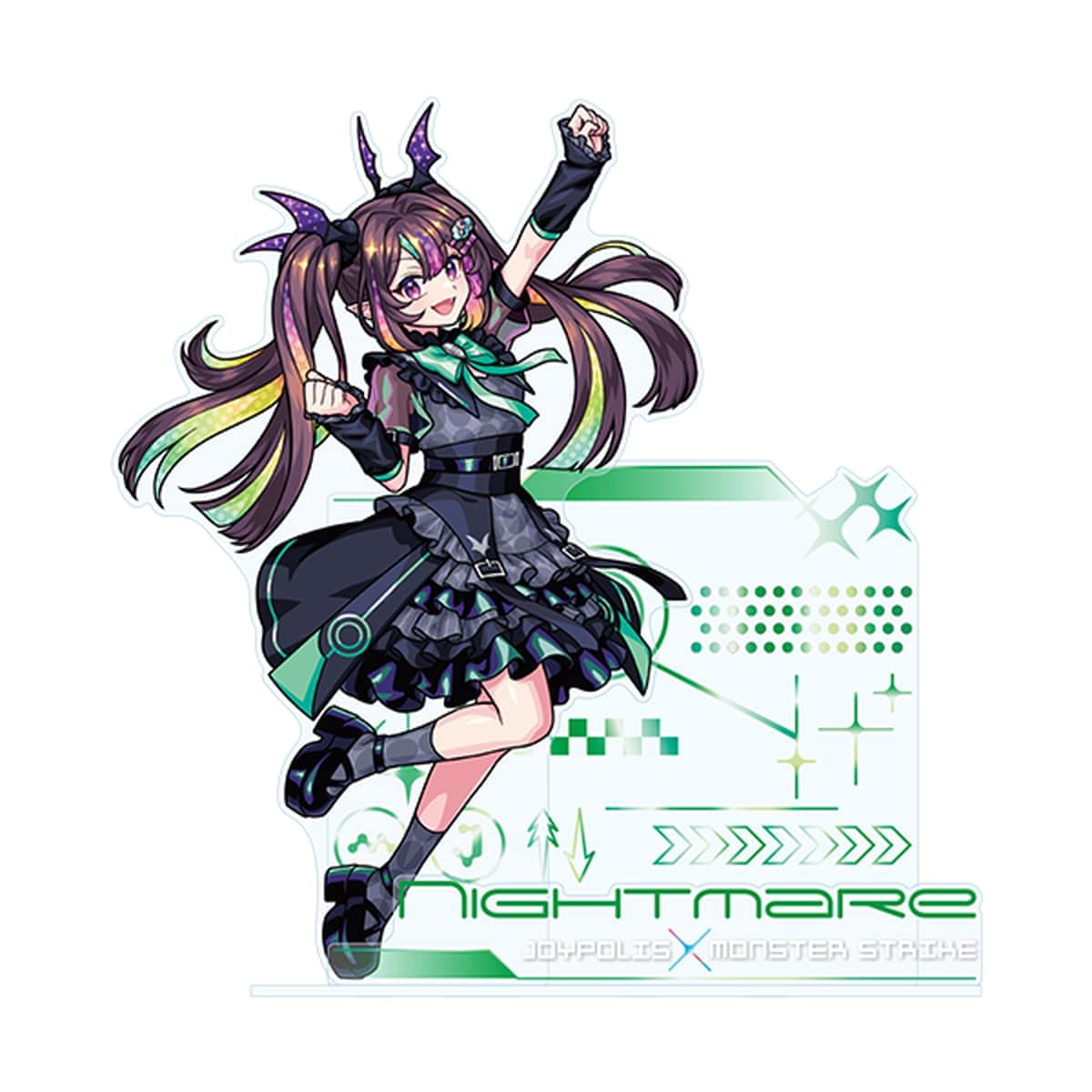 ホロライブ ジョイポリス　限定タペストリー　常闇トワ　よみうりランド　ホロシティ ホロライブ×ジョイポリス FANCY PARTY」タペストリー(常闇トワ