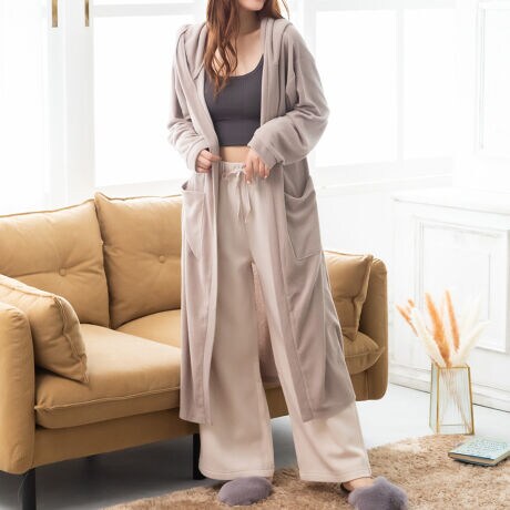 ルームウェア パイル ゆったりロングカーディガン フェルトマリエッタ Felt Maglietta Rbn0030 ファッション通販 マルイウェブチャネル